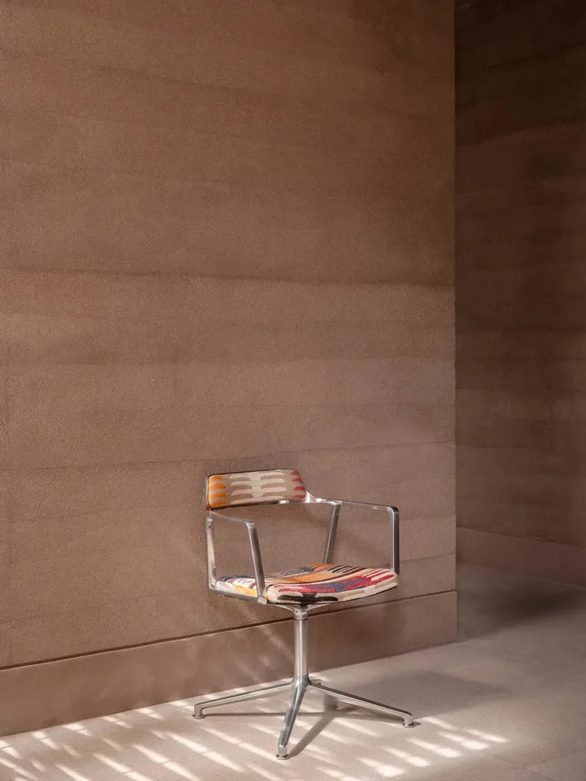 Vipp 452 Swivel Chair, bosco grøn læder fra> Spisebordsstole