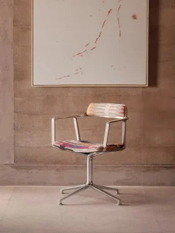 Vipp 452 Swivel Chair, bosco grøn læder fra><noscript><img width=