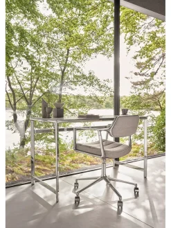 Vipp 453 Swivel+ Chair, camel læder fra><noscript><img width=