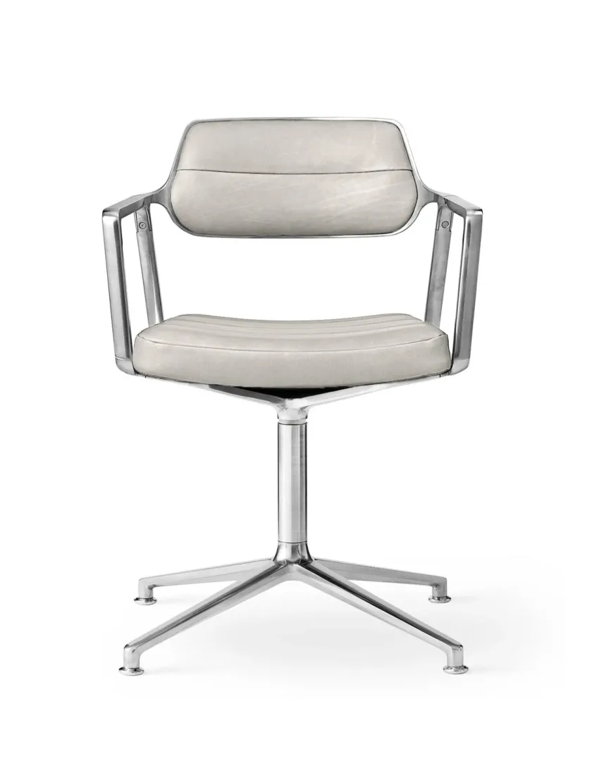 Vipp 453 Swivel Chair, Light Grey, Special Edition fra> Spisebordsstole