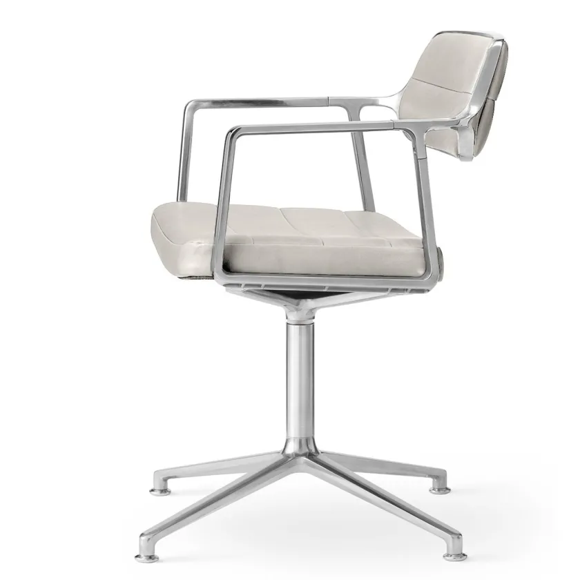 Vipp 453 Swivel Chair, Light Grey, Special Edition fra> Spisebordsstole