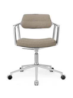 Vipp 453 Swivel+ Chair m/hjul, bosco grøn læder fra><noscript><img width=