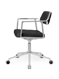 Vipp 453 Swivel+ Chair m/hjul, camel læder fra><noscript><img width=