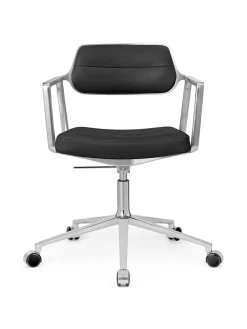 Vipp 453 Swivel+ Chair m/hjul, dark sand tekstil fra><noscript><img width=