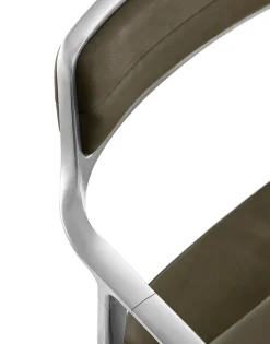 Vipp 452 Swivel Chair m/hjul, dark sand fra><noscript><img width=