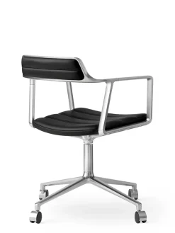 Vipp 452 Swivel Chair m/hjul, dark sand fra><noscript><img width=
