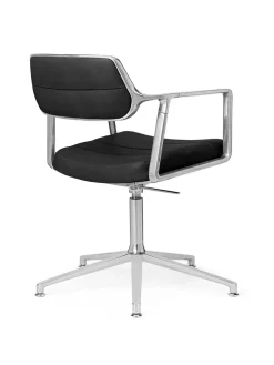Vipp 453 Swivel+ Chair, sort læder fra><noscript><img width=