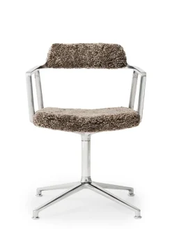 Vipp 452 Swivel Chair, sort læder fra><noscript><img width=