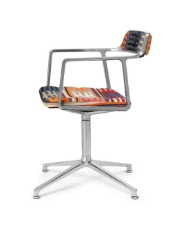 Vipp 452 Swivel Chair, sort læder fra><noscript><img width=