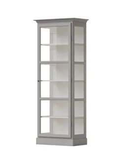Lindebjerg Design Vitrineskab Classic V1, antracit fra><noscript><img width=
