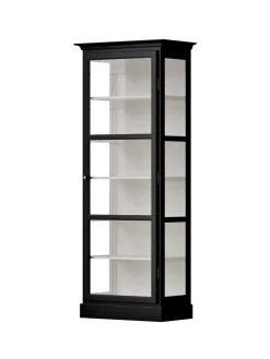 Lindebjerg Design Vitrineskab Classic V1, antracit fra><noscript><img width=