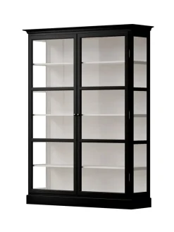 Lindebjerg Design Vitrineskab Classic V2, antracit fra><noscript><img width=