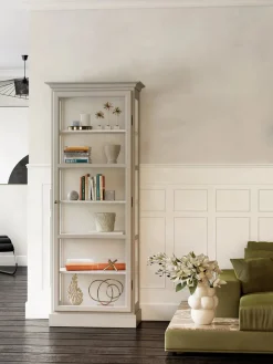 Lindebjerg Design Vitrineskab Classic V1, hvid fra><noscript><img width=