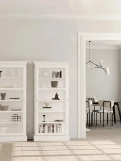 Lindebjerg Design Vitrineskab Classic V3, hvid fra> Vitrineskabe