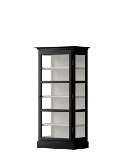 Lindebjerg Design Vitrineskab Classic V3, sort fra><noscript><img width=