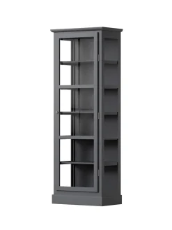 Lindebjerg Design Vitrineskab N1, light oak fra><noscript><img width=