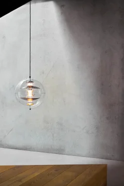 Verpan VP Globe, brushed alu Ø40 cm af Verner Panton> Pendler|Spots