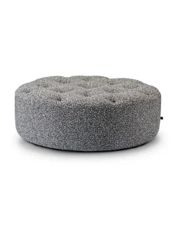 Eilersen Wheel m. Knapper Curl 37, Ø 100 cm fra> Puffer|Sofaer