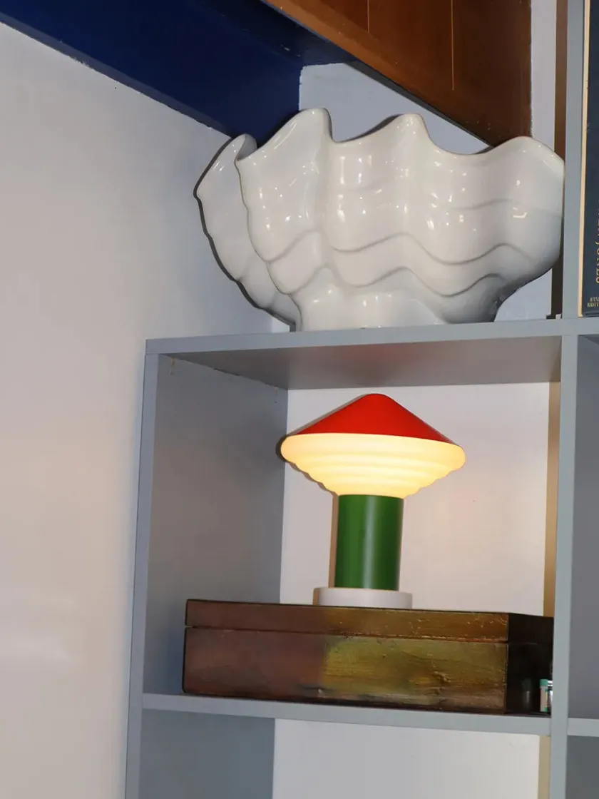 LEO Objects Whipped Portable Table Lamp, sky blue fra> Portable Lamper|Spots