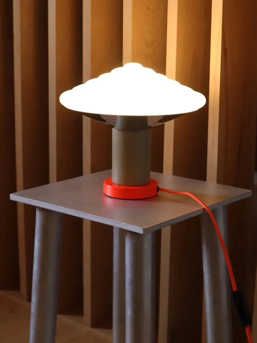 LEO Objects Whipped Table Lamp, ocean blue fra> Spots