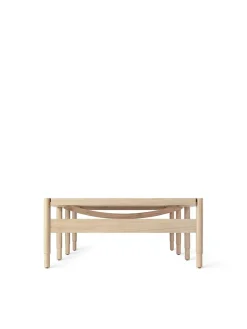Mater Winston bænk, mat lakeret eg fra><noscript><img width=