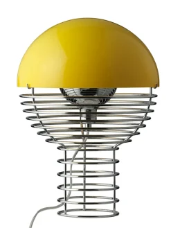 Verpan Wire Bordlampe Ø30, orange af Verner Panton><noscript><img width=