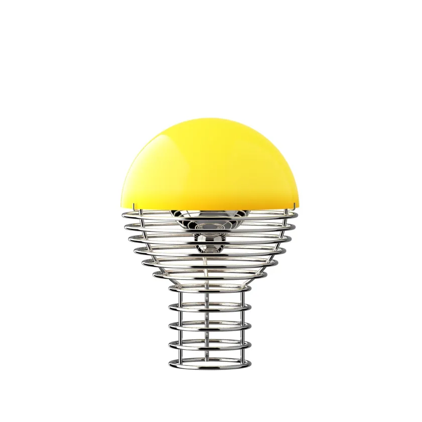 Verpan Wire portable bordlampe, Ø18 af Verner Panton> Portable Lamper|Spots