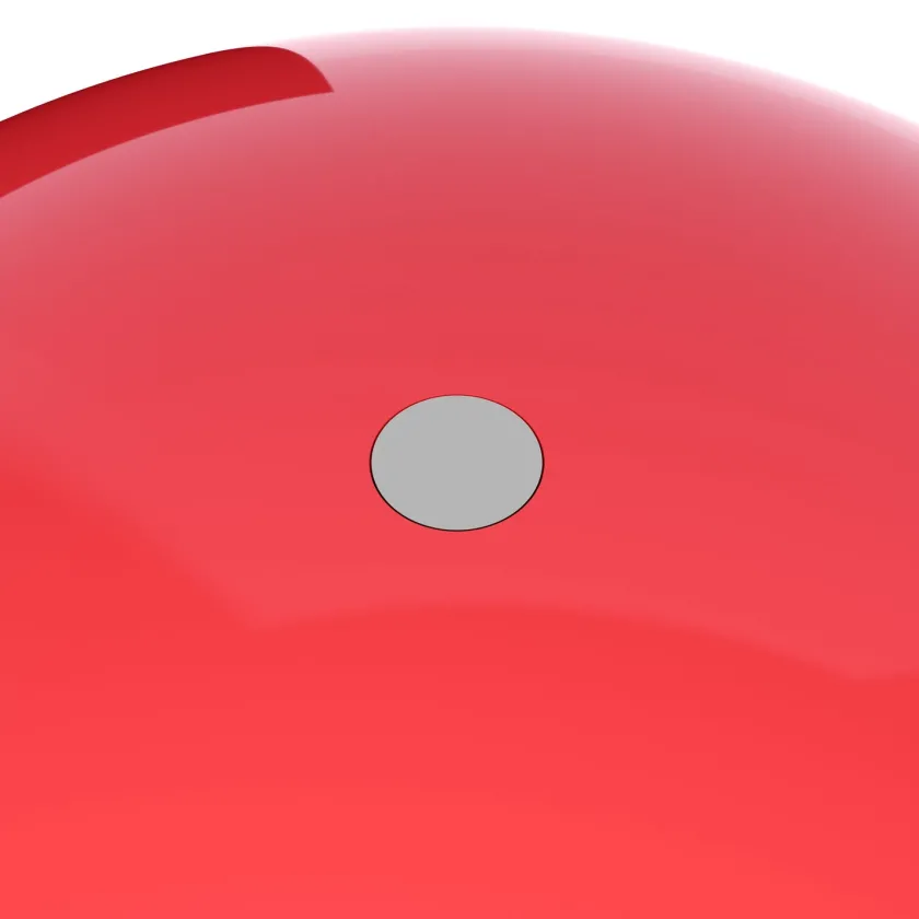 Verpan Wire portable bordlampe, Ø18 af Verner Panton> Portable Lamper|Spots