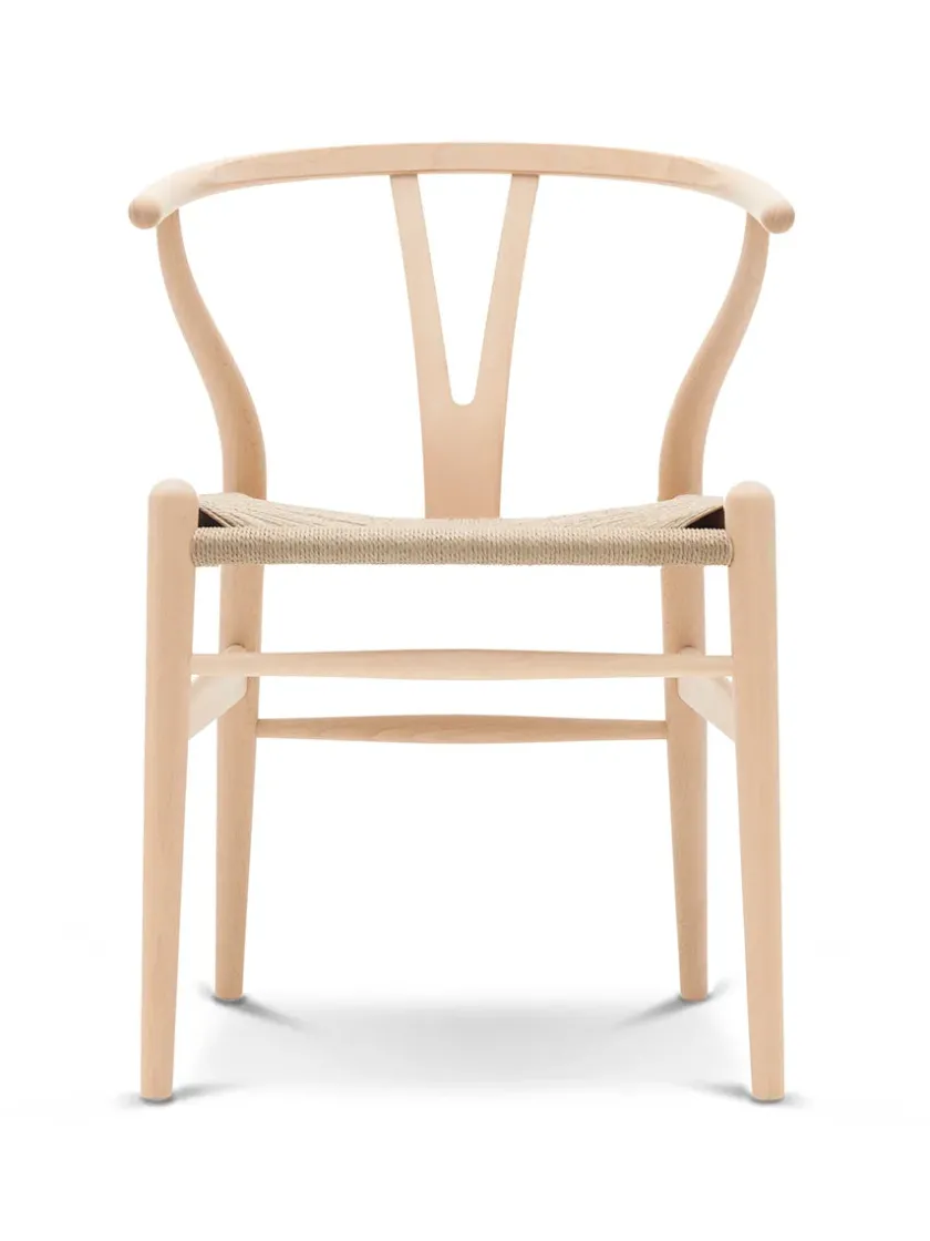 Carl Hansen & Søn Y-stol CH24, Bøg sæbe af Hans J. Wegner> Spisebordsstole