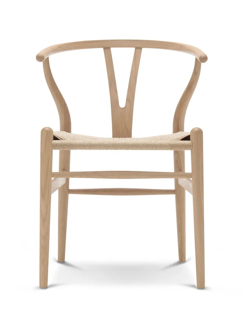 Carl Hansen & Søn Y-stol CH24, Eg hvidolie af Hans J. Wegner> Spisebordsstole