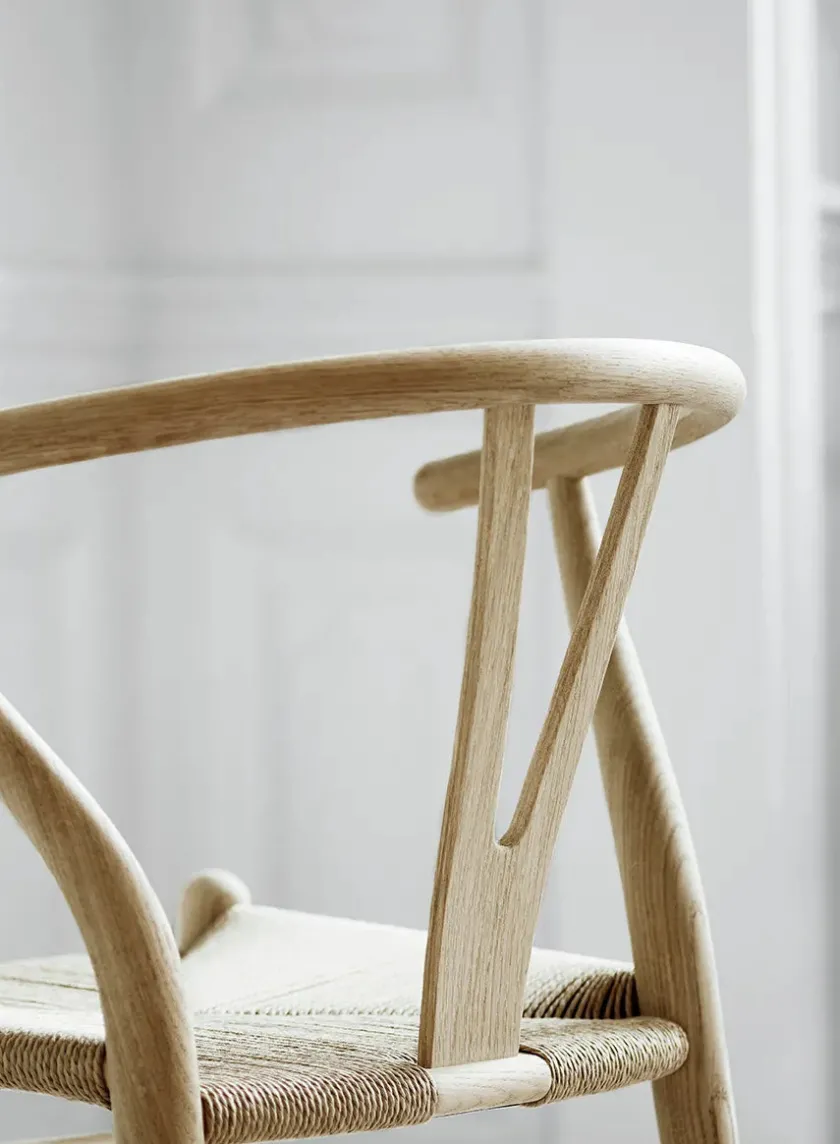 Carl Hansen & Søn Y-stol CH24, eg olie af Hans J. Wegner> Spisebordsstole