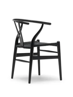 Carl Hansen & Søn Y-stol CH24, Eg røget olie med sort flet af Hans J. Wegner><noscript><img width=