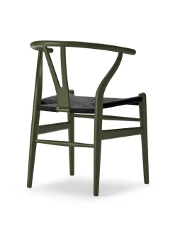 Carl Hansen & Søn Y-stol CH24 Soft Anthracite Grey med sort flet af Hans J. Wegner><noscript><img width=
