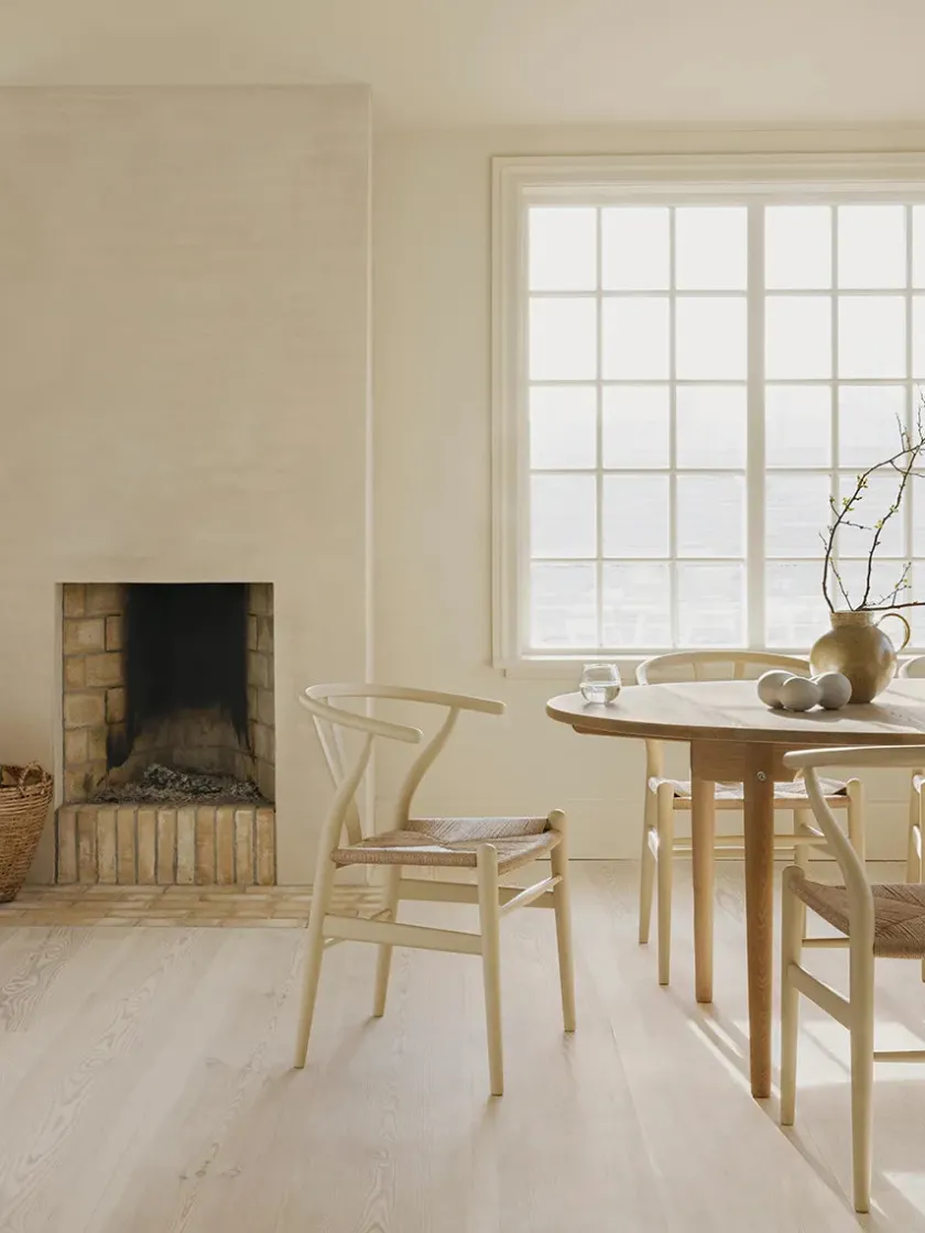 Carl Hansen & Søn Y-stol CH24 Soft Black af Hans J. Wegner> Spisebordsstole