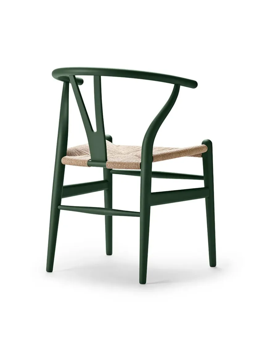 Carl Hansen & Søn Y-stol CH24 Soft Black af Hans J. Wegner> Spisebordsstole