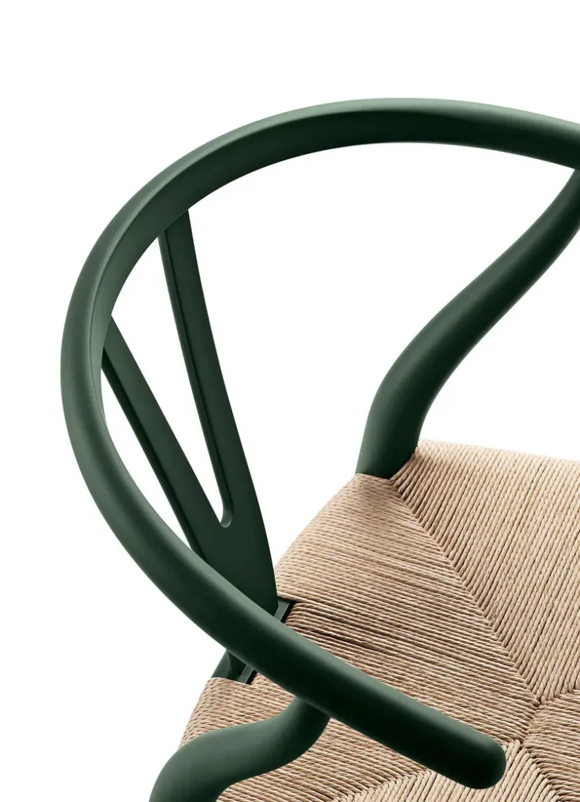 Carl Hansen & Søn Y-stol CH24 Soft Black af Hans J. Wegner> Spisebordsstole