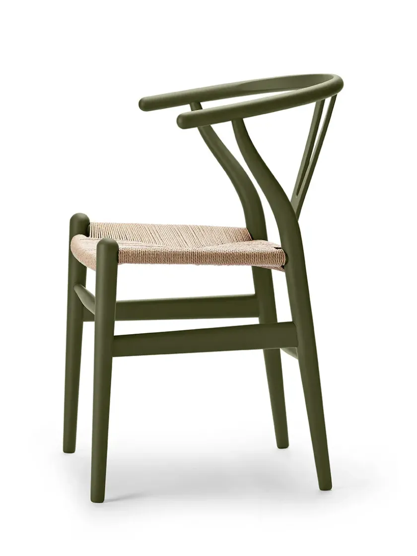 Carl Hansen & Søn Y-stol CH24 Soft Black af Hans J. Wegner> Spisebordsstole