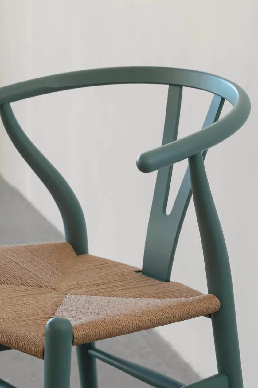 Carl Hansen & Søn Y-stol CH24 Soft Black af Hans J. Wegner> Spisebordsstole