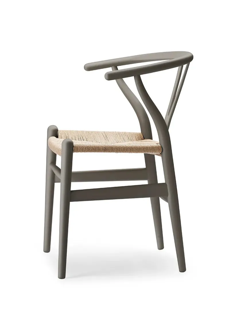 Carl Hansen & Søn Y-stol CH24 Soft Black af Hans J. Wegner> Spisebordsstole