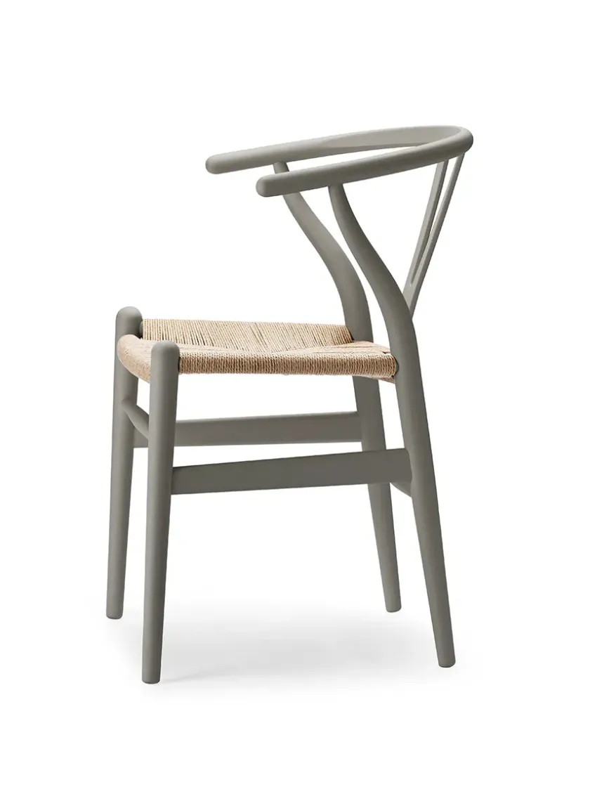 Carl Hansen & Søn Y-stol CH24 Soft Blue af Hans J. Wegner> Spisebordsstole