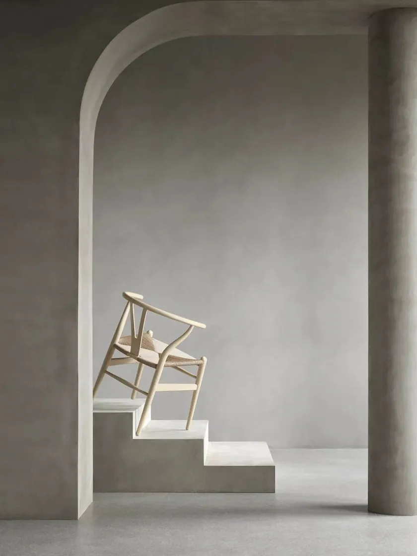 Carl Hansen & Søn Y-stol CH24 Soft Clay af Hans J. Wegner> Spisebordsstole