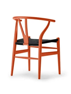 Carl Hansen & Søn Y-stol CH24 Soft Falu med sort flet af Hans J. Wegner><noscript><img width=