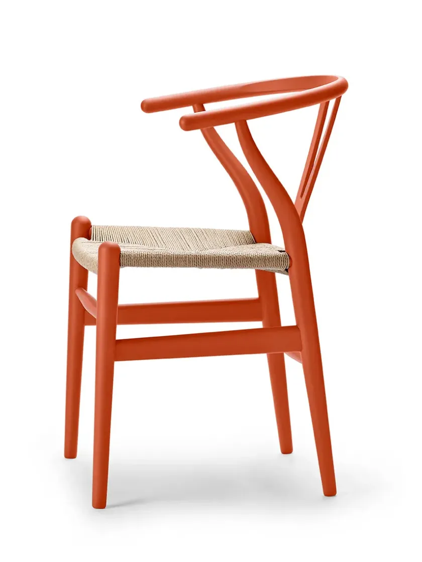 Carl Hansen & Søn Y-stol CH24 Soft Hollyhock af Hans J. Wegner> Spisebordsstole