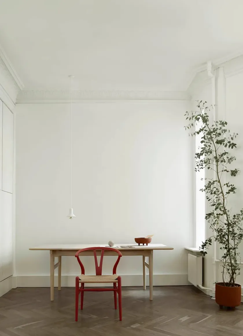 Carl Hansen & Søn Y-stol CH24 Soft Hollyhock af Hans J. Wegner> Spisebordsstole