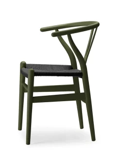 Carl Hansen & Søn Y-stol CH24 Soft Natural White med sort flet af Hans J. Wegner><noscript><img width=