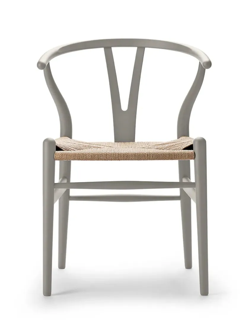 Carl Hansen & Søn Y-stol CH24 Soft Pewter af Hans J. Wegner> Spisebordsstole