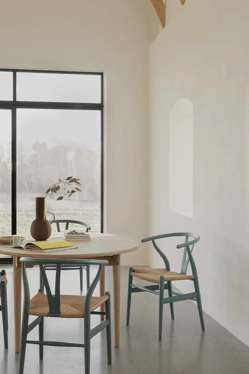 Carl Hansen & Søn Y-stol CH24 Soft Red Brown af Hans J. Wegner> Spisebordsstole