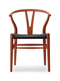 Carl Hansen & Søn Y-stol CH24 Soft Seaweed med sort flet af Hans J. Wegner><noscript><img width=