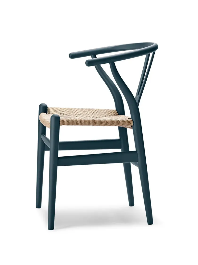 Carl Hansen & Søn Y-stol CH24 Soft Silver Grey af Hans J. Wegner> Spisebordsstole