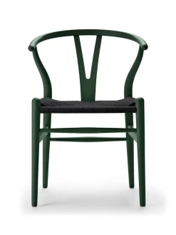Carl Hansen & Søn Y-stol CH24 Soft Terracotta med sort flet af Hans J. Wegner><noscript><img width=